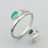 Spring Type Snake Bone Bracelet Ring Suit – Jewelry Gift Ideas — 5
