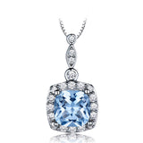 925 Sterling Silver Necklace Sky Blue Topaz – Jewelry Gift Ideas — 8