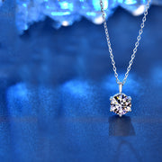 Moissan 925 Sterling Silver Necklace Female Wild – Jewelry Gift Ideas — 5