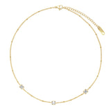 Square Combination Titanium Steel Necklace – Jewelry Gift Ideas — 4
