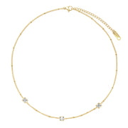 Square Combination Titanium Steel Necklace – Jewelry Gift Ideas — 4