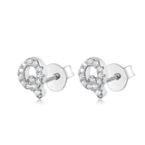 S925 Pure Silver Ear Nail With 24 Letters – Beauty Gifts — 20