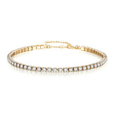 Stylish Stainless Steel Simple Crystal Inlaid – Jewelry Gift Ideas — 4