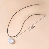 Nebula Aurora Mountain Locket Necklace Vintage – Jewelry Gift Ideas — 4