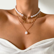 Metal Style Sweet Cool Pearl Necklace – Jewelry Gift Ideas — 5