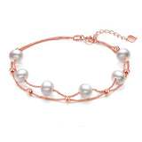 Women's Fashion Pearl Gold Bracelet – Stylish Gifts — 13