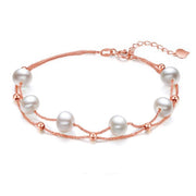 Women's Fashion Pearl Gold Bracelet – Stylish Gifts — 13
