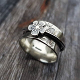 Women's Fashion Vintage Plating Floral Shape Ring – Stylish Gifts — 1
