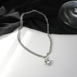 Heart Shaped Pendant Necklace With European – Jewelry Gift Ideas — 3