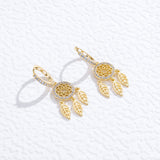 Earrings Frosted Shell Beads Solid Color – Meaningful Gifts — 11