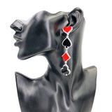 Acrylic Poker Earrings Long Earring Pendant – Jewelry Gift Ideas — 6