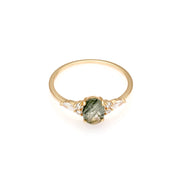 925 Silver Gilded Zircon Inlaid Women's Ring – Gifts for Her — 2