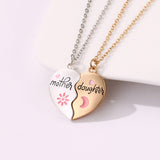 2PCS Set Jewelry Mother Daughter Necklace – Jewelry Gift Ideas — 1