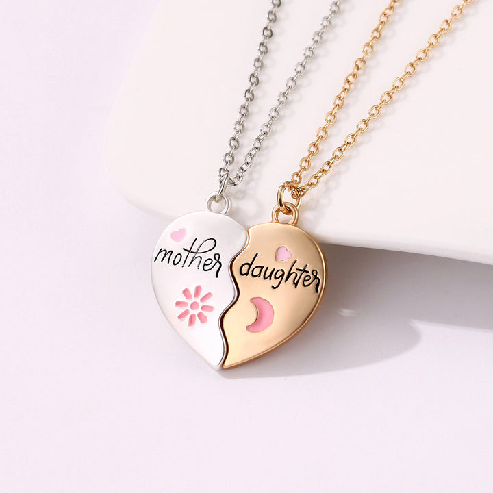 2PCS Set Jewelry Mother Daughter Necklace – Jewelry Gift Ideas — 1