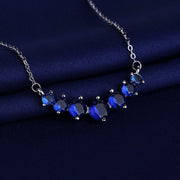 Zircon Straight Chain Necklace Women's Pendant – Jewelry Gift Ideas — 9
