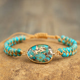 Ethnic Lake Blue Turquoise Accessories Bracelet – Stylish Gifts — 2