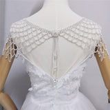 Fashion Rhinestone Mesh Hollow Out Long Fringe Pendant – Stylish Gifts — 9