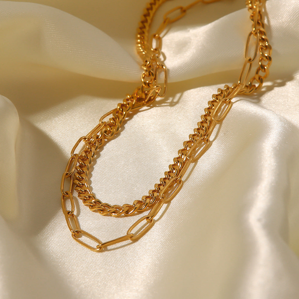 Ins Trendy Retro Simple Stylish High-grade K Gold – Jewelry Gift Ideas — 1