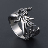 Ornament Retro Phoenix God Bird Titanium Steel Fashion – Stylish Gifts — 12