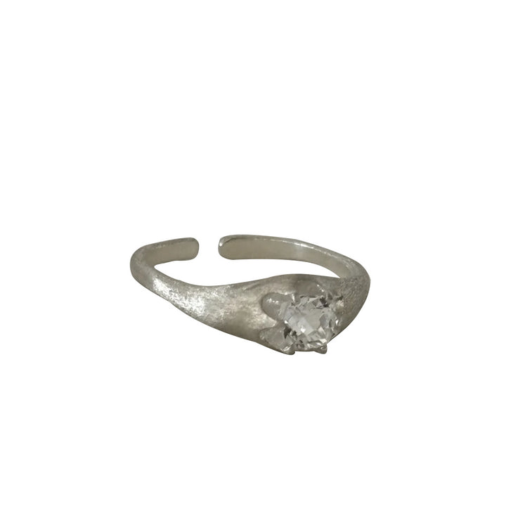 Vintage Retro Rhinestone Brushed Ring Female Inlaid – Gifts for Her — 3