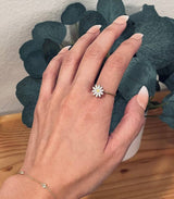 The Small Daisy Simple And Versatile Rotating Ring – Stylish Gifts — 5
