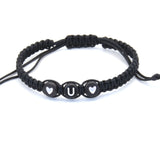 26 English Letters Love Heart Hand Woven Hand Rope – Gifts for Couples — 15