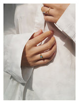 Lover's Eye Ring Is Inlaid With Gold – Gifts for Couples — 2