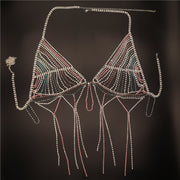Women's Diamond Tassel Bikini Body Chain – Gifts for Her — 7