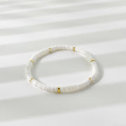 Rainbow Candy Clay Bead Eye Bead Bracelet – Jewelry Gift Ideas — 8