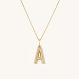 Personalized Simple Letter Necklace Fashion – Jewelry Gift Ideas — 14