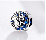 Sterling Silver Scattered Beads Moon Cat Europe – Cat Lover Gifts — 3