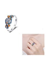 Color Matching Micro-inlaid Moissanite Ring – Special Occasion Gifts — 3