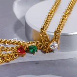 Heavy Industry Cuban Chain Love Necklace – Jewelry Gift Ideas — 17