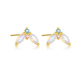 S925 Sterling Silver Temperamental Opal Petal – Special Occasion Gifts — 7