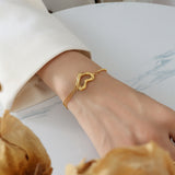 Double Layer Steel Ball Bracelet Female – Jewelry Gift Ideas — 6