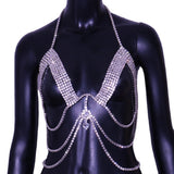 Rhinestone Chest Chain Fashion Nightclub Full – Stylish Gifts — 4