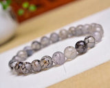 Natural Black Dragon Agate Bracelet – Jewelry Gift Ideas — 6