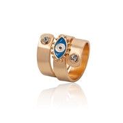 Women's Fashionable Gold-plated Ring – Gifts for Her — 10