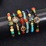 Bohemian Ethnic Style Hand-woven Bell Bracelet – Stylish Gifts — 1