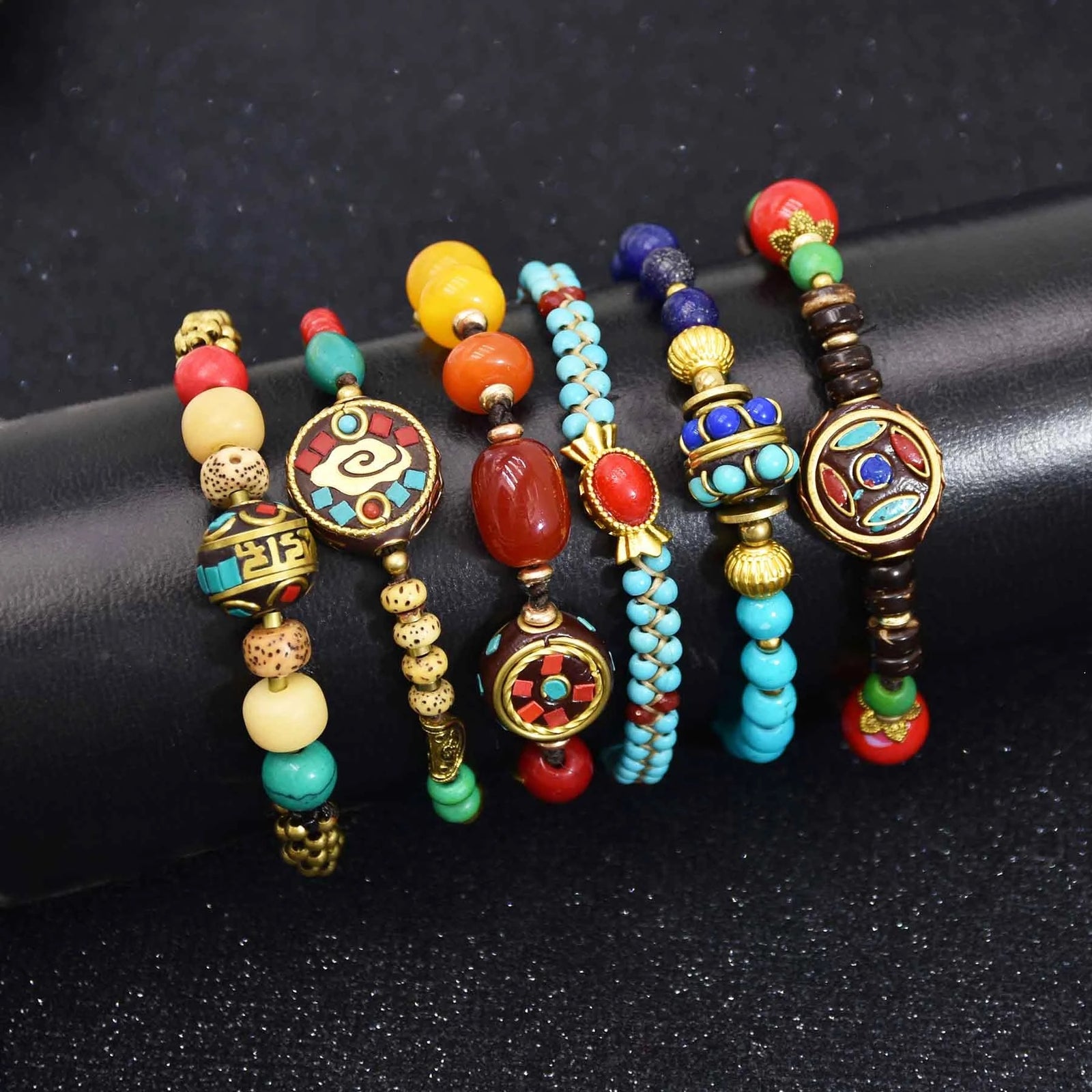 Bohemian Ethnic Style Hand-woven Bell Bracelet – Stylish Gifts — 1