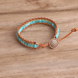 Women's Bracelet Turquoise Braided Wrap Bohemian – Jewelry Gift Ideas — 4