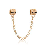 Bracelet DIY Mouse Head Diamond Alloy Beads Fashion – Stylish Gifts — 7