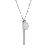 Long Post Round Piece Necklace Sweater Chain – Jewelry Gift Ideas — 4