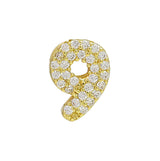 Brass 18K Zircon Diy Accessories Year Pendant – Stylish Gifts — 10
