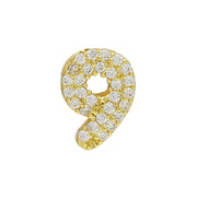 Brass 18K Zircon Diy Accessories Year Pendant – Stylish Gifts — 10