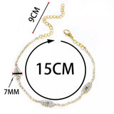 Unique Vintage Element Rhinestone Eye Anklet – Surprise Gifts — 2