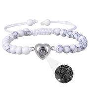 Beaded Woven Bracelet Heart-shaped – Jewelry Gift Ideas — 9
