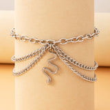 Women's Alloy Snake Geometric Multilayer Creative – Gifts for Her — 5