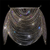 Shiny Multilayer Rhinestone Body Chain Nightclub – Stylish Gifts — 8