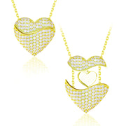 Heart Pendant Ladies Heart Necklace – Jewelry Gift Ideas — 3